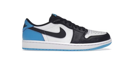 Jordan 1 Low Black Dark Powder Blue